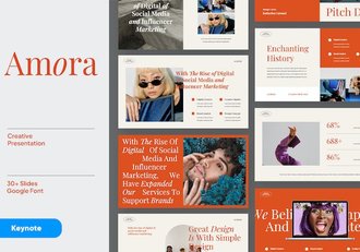 极简美学设计展示Keynote模板 - 顶尖PPT