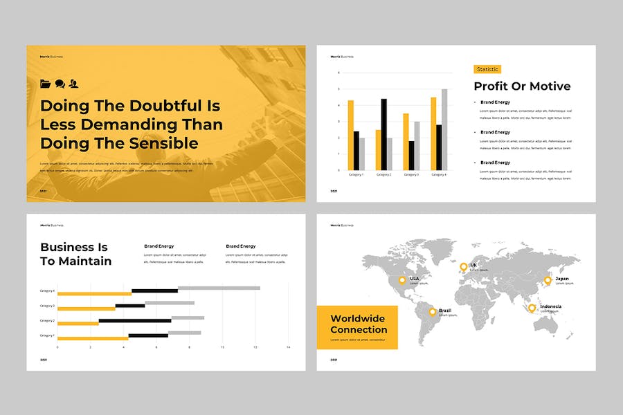 商务主题演讲方案展示Keynote模板 - 顶尖PPT