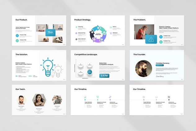 商业提案PowerPoint模板 - 顶尖PPT
