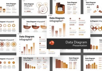 可视化数据展示PPT图形模板 - 顶尖PPT