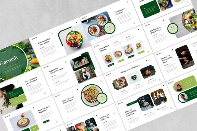 餐饮美食品牌推广营销方案Keynote模板 - 顶尖PPT