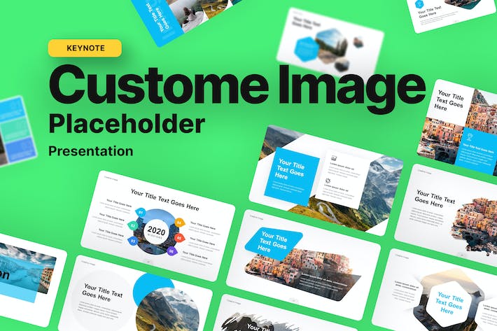 创意大气旅游景点摄影图片展示通用keynote模板 - 顶尖PPT