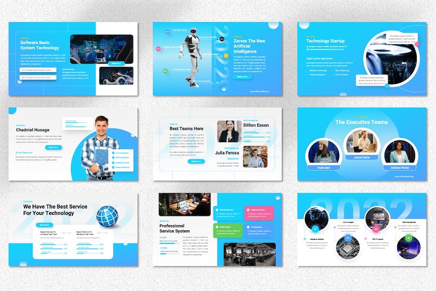 科技创新技术产品展示Keynote模板 - 顶尖PPT