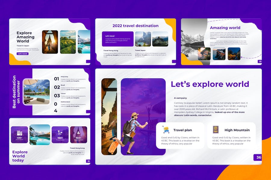 旅行社旅游公司keynote模板 - 顶尖PPT