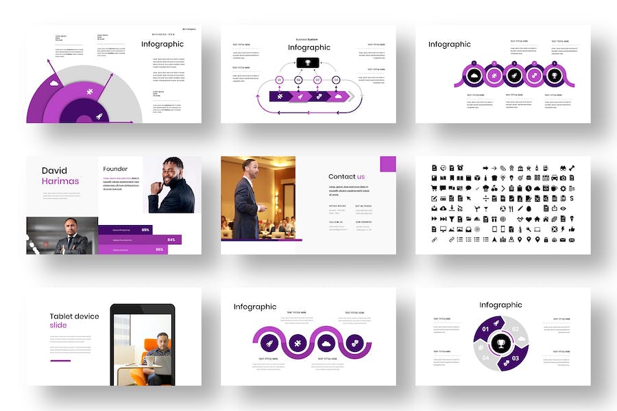 商务复古风业务汇报PPT模板 - 顶尖PPT