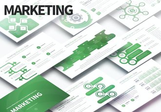 市场营销PPT信息图表模板 - 顶尖PPT