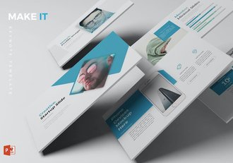 创意设计产品展示PPT模板 - 顶尖PPT