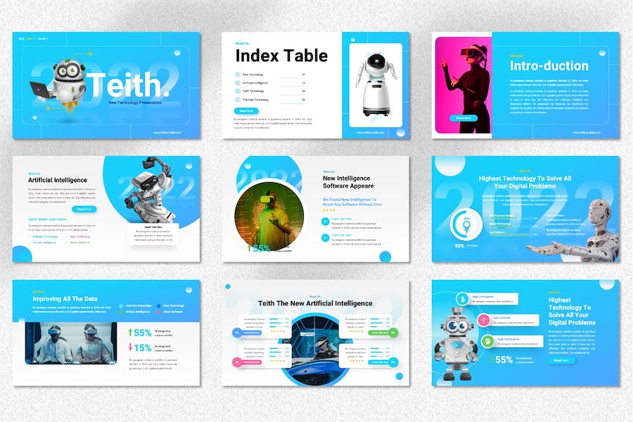 科技创新技术产品展示Keynote模板 - 顶尖PPT