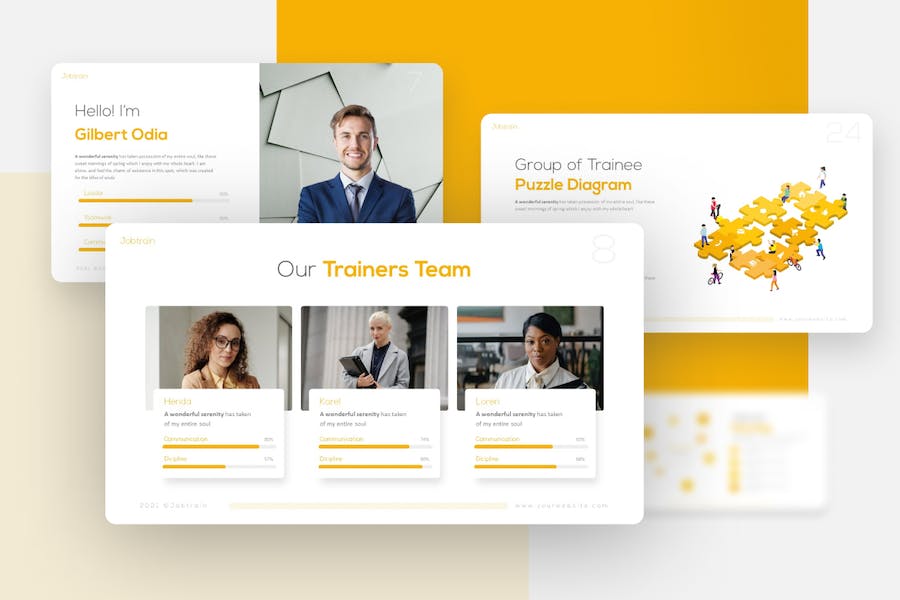 商务培训工作流程商业商务keynote模板 - 顶尖PPT