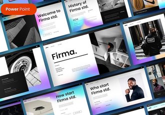 商务专业风项目提案展示PPT模板 - 顶尖PPT