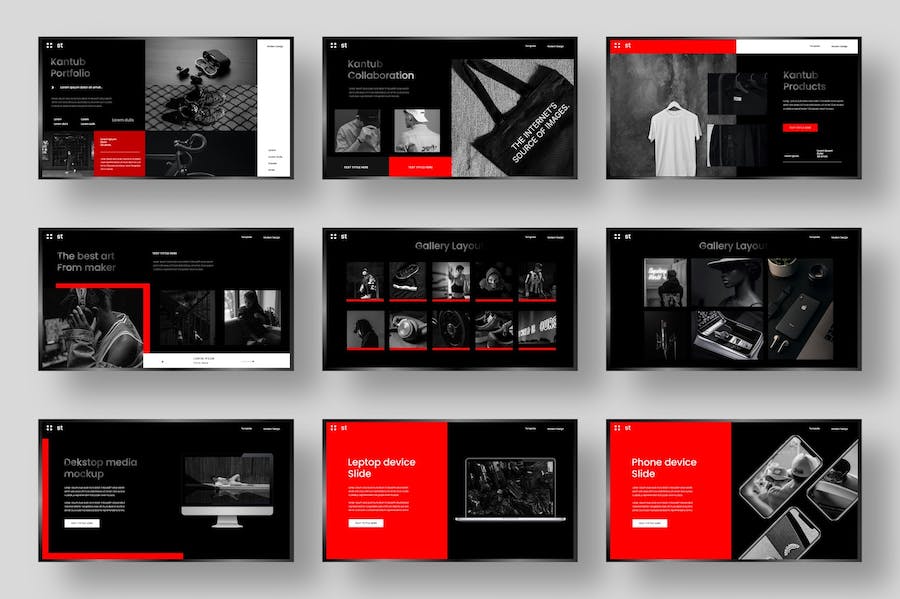 企业商务商业主题keynote模板 - 顶尖PPT