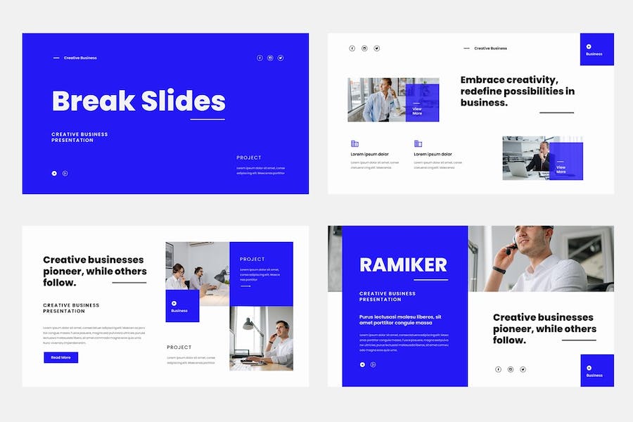 创意商务讲述展示方案推介Keynote模板 - 顶尖PPT