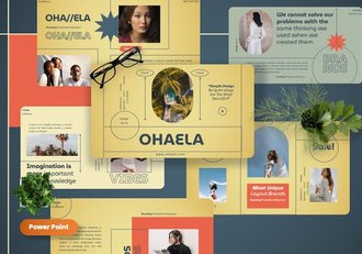 网红影响者社交媒体推广PPT模板 - 顶尖PPT