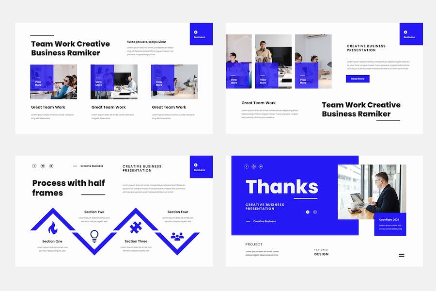 创意商务讲述展示方案推介Keynote模板 - 顶尖PPT