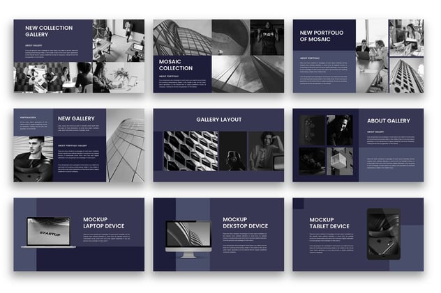 商业商务企业公司介绍PowerPoint模板 - 顶尖PPT