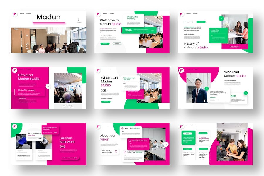 商业企业投资合作方案展示Keynote模板 - 顶尖PPT