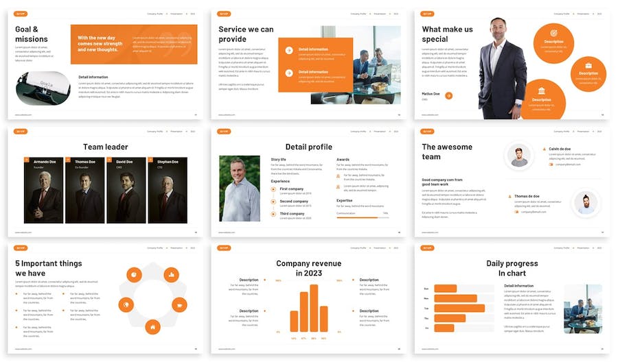 公司简介发展历程PPT模板 - 顶尖PPT