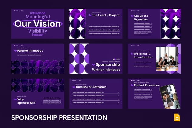 赞助商合作项目推介方案PPT模板 - 顶尖PPT