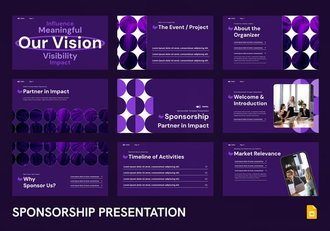 赞助商合作项目推介方案PPT模板 - 顶尖PPT