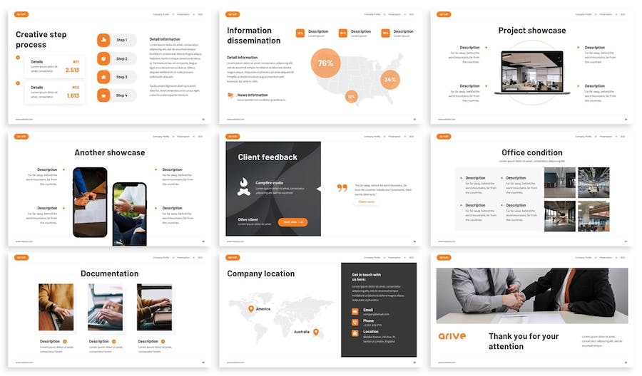 公司简介发展历程PPT模板 - 顶尖PPT