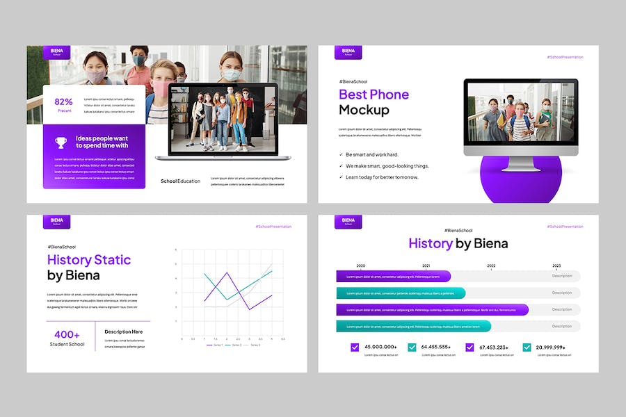 学校教育招生入学宣传方案PPT模板 - 顶尖PPT