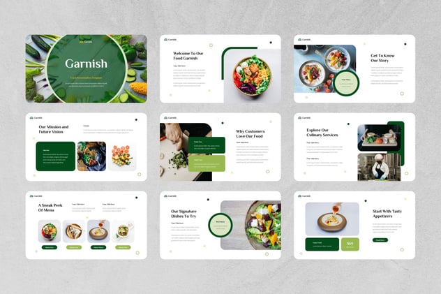 餐饮美食品牌推广营销方案Keynote模板 - 顶尖PPT