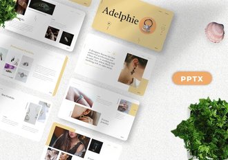 珠宝产品展示营销推广PPT模板 - 顶尖PPT