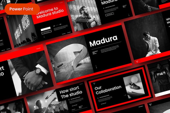 欧美商务深色PPT模板 - 顶尖PPT