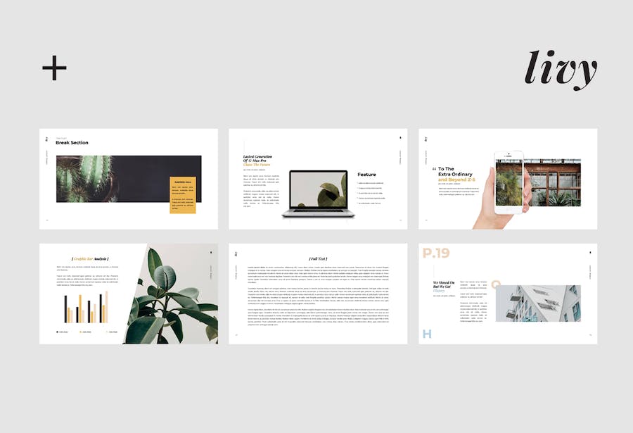 时尚潮流生活方式品牌展示Keynote模板 - 顶尖PPT