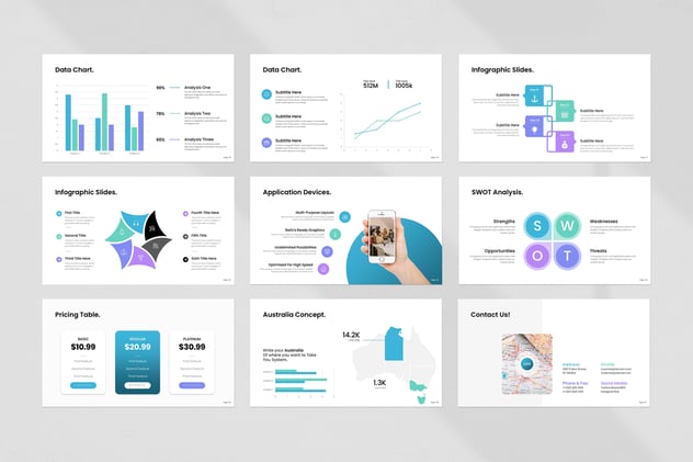 商业提案PowerPoint模板 - 顶尖PPT