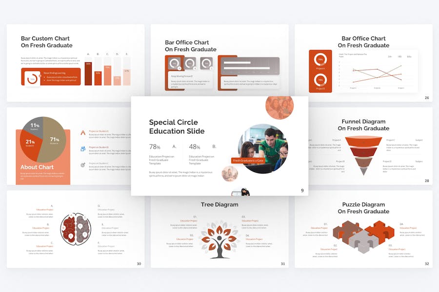 简约大气商业计划年计划总结团队介绍多用途keynote模板 - 顶尖PPT