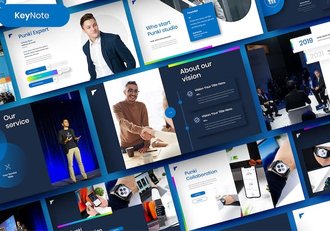 商业企业发展规划介绍Keynote模板 - 顶尖PPT