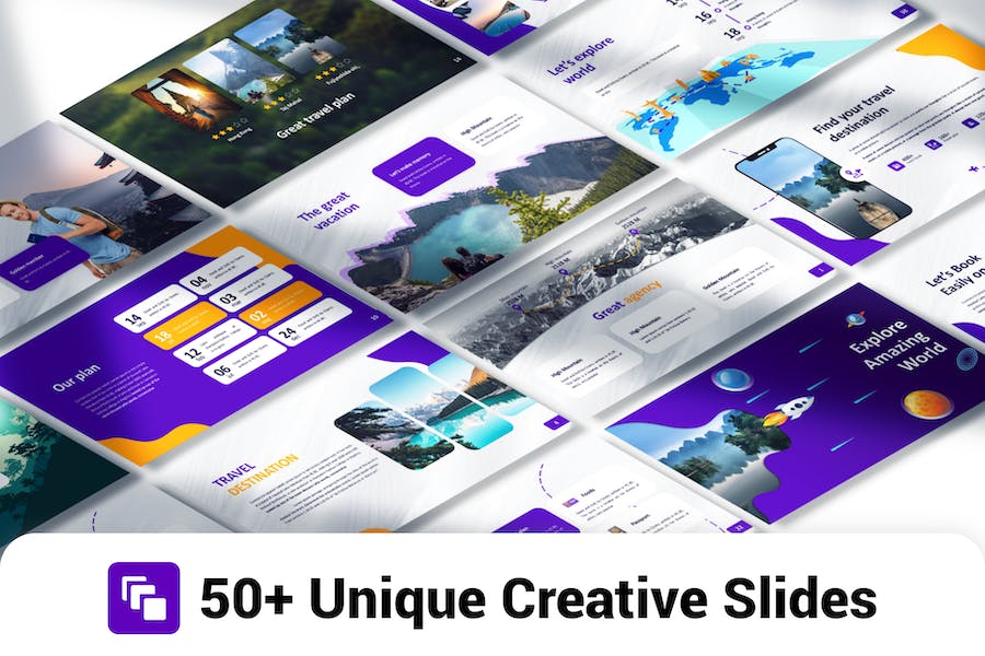 旅行社旅游公司keynote模板 - 顶尖PPT