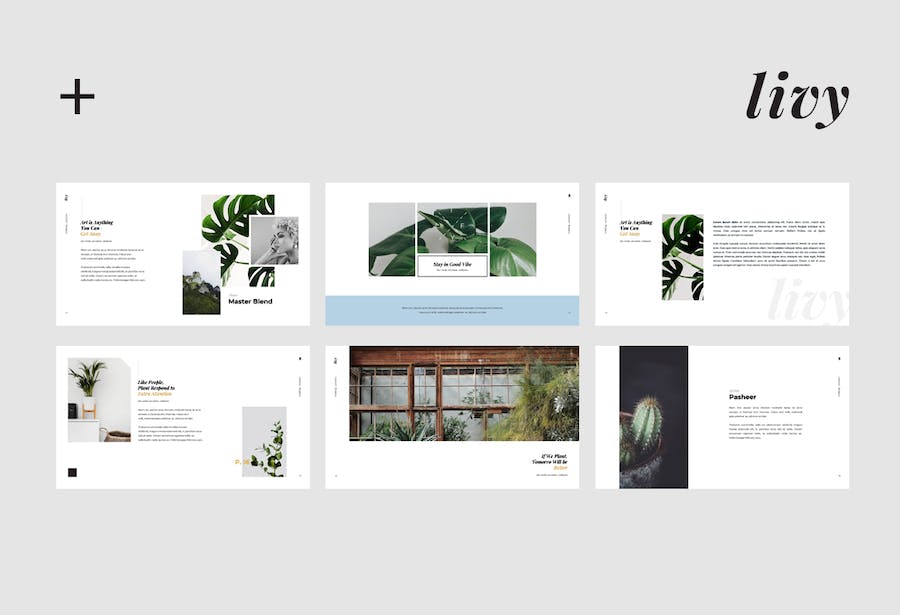 时尚潮流生活方式品牌展示Keynote模板 - 顶尖PPT