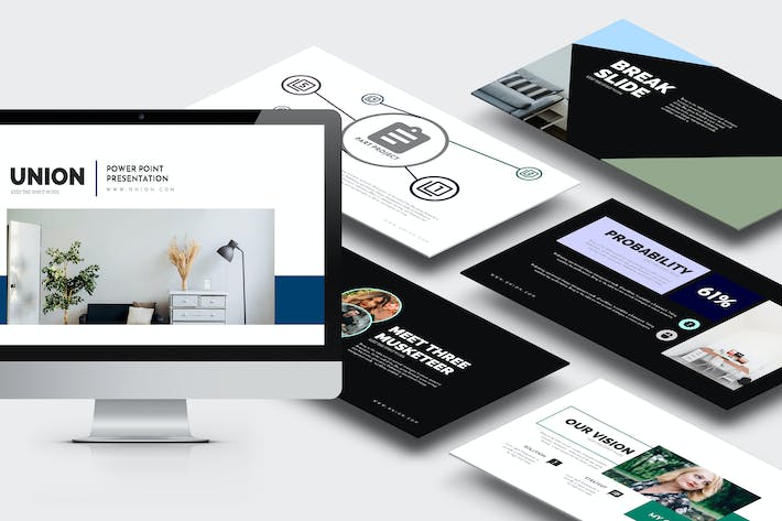 联合书柜项目融资路演PPT模板 - 顶尖PPT