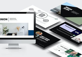 联合书柜项目融资路演PPT模板 - 顶尖PPT