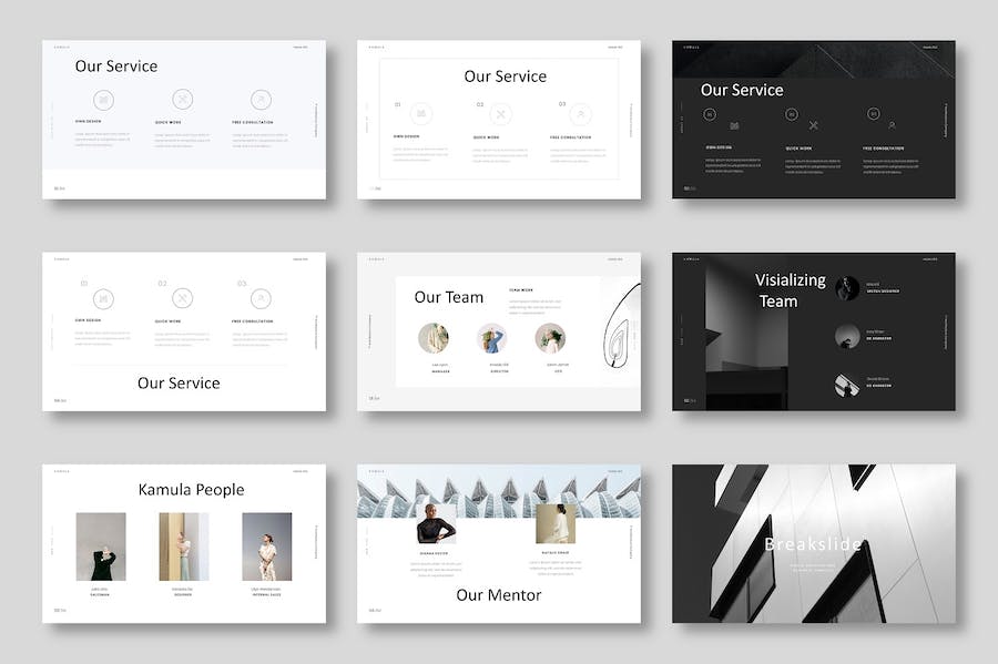 企业介绍业务展示商业合作多用途PPT模板 - 顶尖PPT