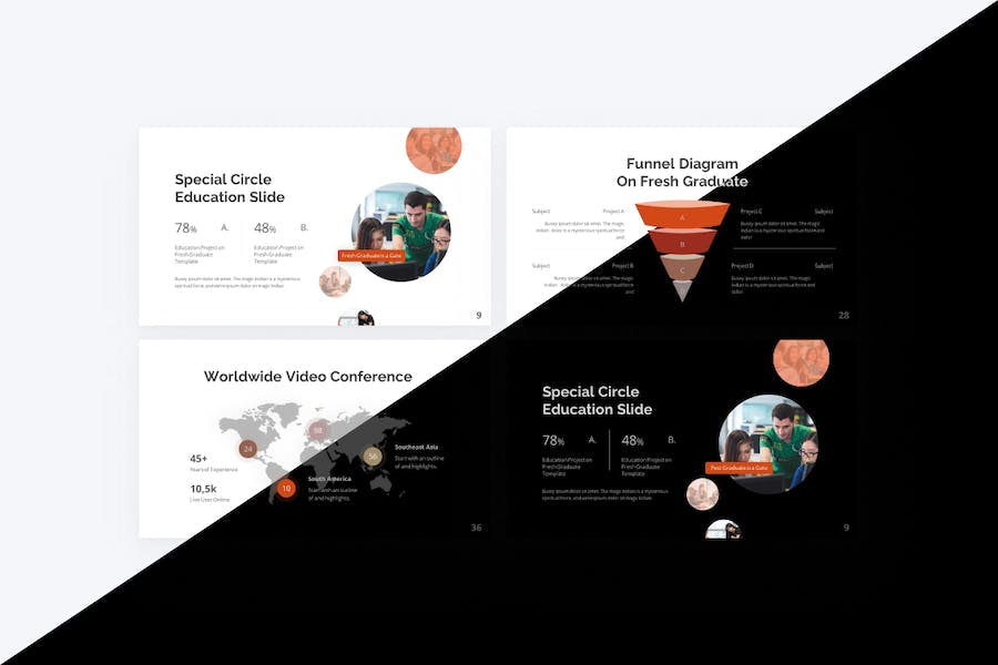 简约大气商业计划年计划总结团队介绍多用途keynote模板 - 顶尖PPT