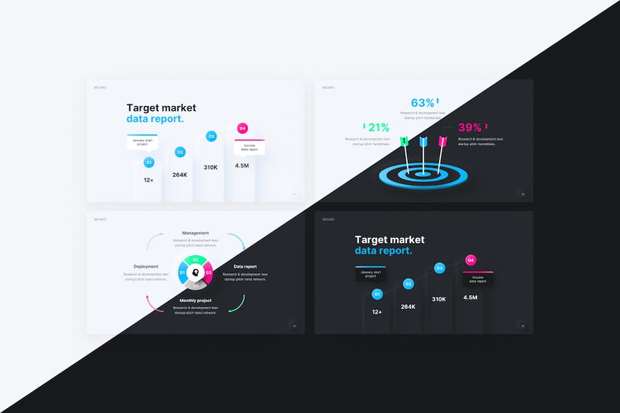 简约大气商业计划企业合作营销计划商务通用PPT模板 - 顶尖PPT