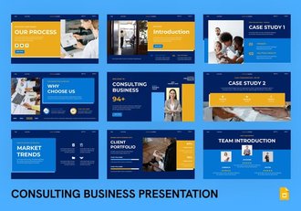 咨询业务PPT模板 - 顶尖PPT
