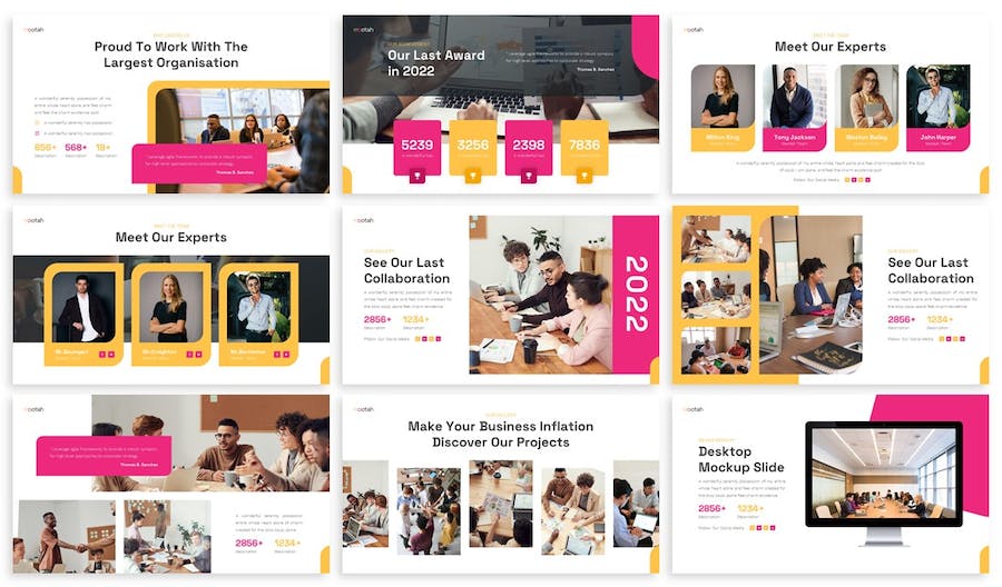 国外多用途商务keynote模板 - 顶尖PPT
