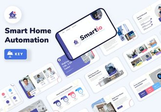 智能家居自动化keynote模板 - 顶尖PPT