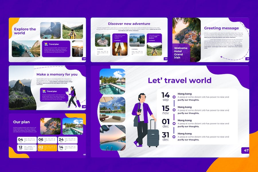 旅行社旅游公司keynote模板 - 顶尖PPT