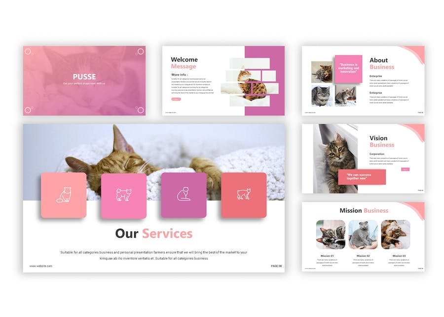 创意设计作品展示营销推广PPT模板 - 顶尖PPT