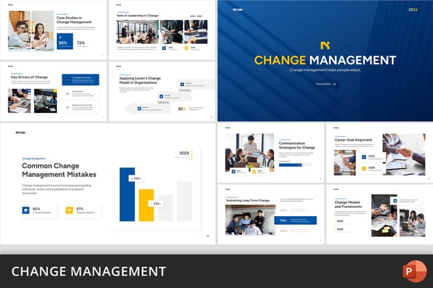 变更管理流程规范制度方案PPT模板 - 顶尖PPT