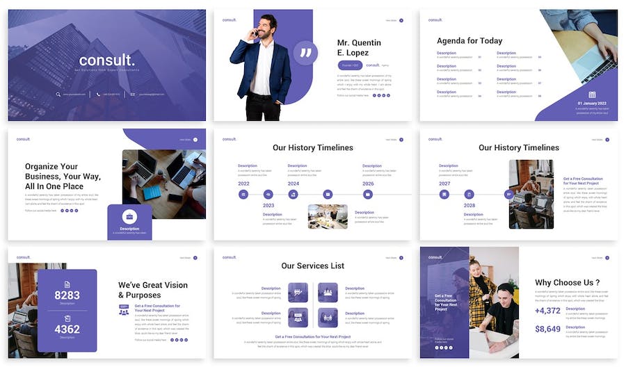 咨询流程辅导方法案例分析keynote模板 - 顶尖PPT