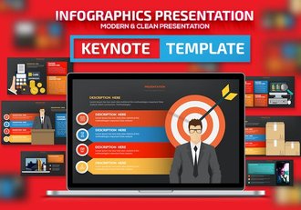 货币储蓄理财财务数据分析信息图表keynote模板 - 顶尖PPT