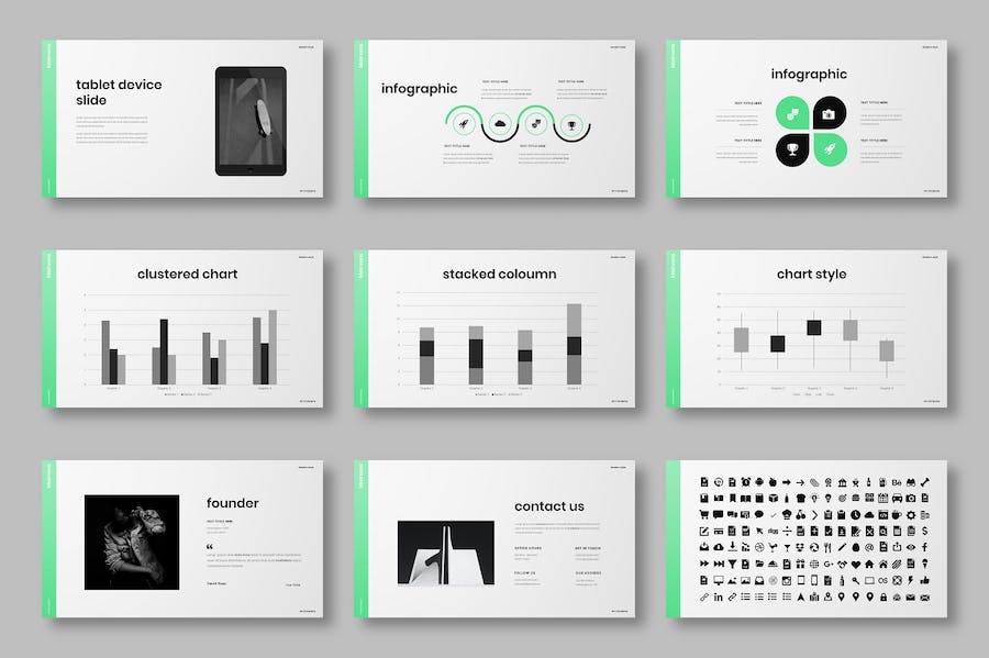 商务品牌推广营销策略市场方案PPT模板 - 顶尖PPT