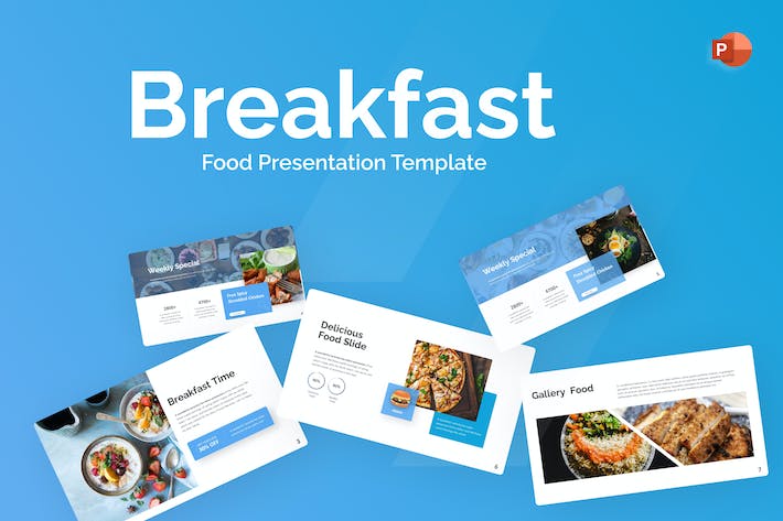 早餐食物营养搭配PPT模板 - 顶尖PPT