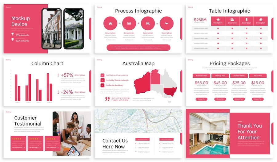 物业管理市场营销keynote模板 - 顶尖PPT